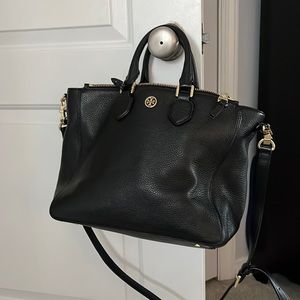 Tory Burch cross shoulder or hand bag.